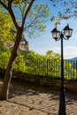 Sant Miquel del Fai in Barcelona, Catalonia, Spain. Royalty Free Stock Photo