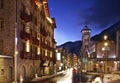 Sant Pere Martir church in Andorra la Vella. Andorra Royalty Free Stock Photo