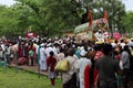 Sant Tukaram palkhi procession chariot, Maharastra, India