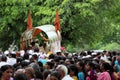 Sant Tukaram palkhi procession chariot, Maharastra, India