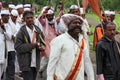 Sant Tukaram palkhi procession, Maharastra, India Royalty Free Stock Photo