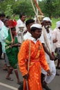 Sant Tukaram palkhi procession, Maharastra, India