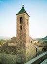 Sant Vicens de Malla romanesque clock tower