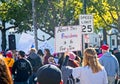 Anti-Trump message at the 2018 Women`s March in Santa Ana.