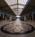 Santa Apolonia station in Lisbon. Portugal. Royalty Free Stock Photo