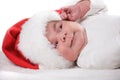 Santa baby Royalty Free Stock Photo
