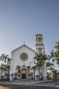 Full frontal, Our Lady of Sorrows church, Santa Barbara, CA, USA