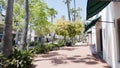 Santa Barbara, California Paseo Nuevo shopping area Royalty Free Stock Photo