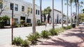 Santa Barbara, California Paseo Nuevo shopping area Royalty Free Stock Photo