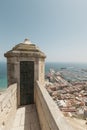 Santa Barbara Castle in Alicante Royalty Free Stock Photo