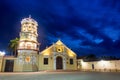 Santa Barbara Church at Night