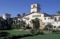 The Santa Barbara County Courthouse, California Royalty Free Stock Photo