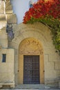 Santa Barbara County Courthouse front door, Santa Barbara, CA, USA