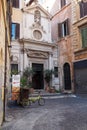Santa Barbara dei Librari church in Rome, Italy Royalty Free Stock Photo