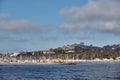 Santa Barbara marina in California Royalty Free Stock Photo