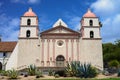 Santa Barbara Mission Royalty Free Stock Photo