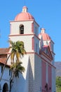 Santa Barbara Mission, California Royalty Free Stock Photo