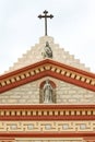 Santa Barbara Mission Cross Royalty Free Stock Photo