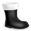 Santa black boot