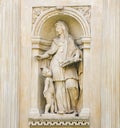 Santa Casa, Loreta, Prague - Statue of a Sybil Royalty Free Stock Photo