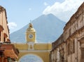 Santa Catalina Arch Antigua Guatemala Royalty Free Stock Photo