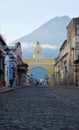 Santa Catalina Arch - one of the major attractions in Antigua City, Guatemala.