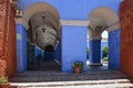 Santa Catalina Convent, Arequipa, Peru. Royalty Free Stock Photo