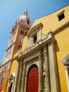 Santa Catalina de Alejandria Cathedral. Cartagena, Colombia Royalty Free Stock Photo