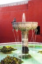 Santa Catalina fountain in Arequipa monastery