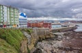 Santa Catalina Headland in Gijon Royalty Free Stock Photo