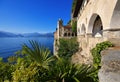 Santa Caterina del Sasso on Lago Maggiore Royalty Free Stock Photo