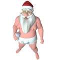 Santa Caught Wearing a Diaper