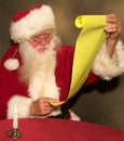 Santa Checking His List