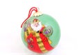 Santa christmas ornament Royalty Free Stock Photo