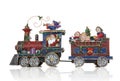 Santa Christmas Train Royalty Free Stock Photo