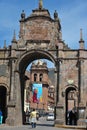 Santa Clara Arch in Cusco, Peru Royalty Free Stock Photo