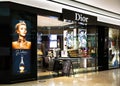 Santa Clara, CA , USA - January 14, 2021: Dior luxury fashion designer store boutique in a shopping mall