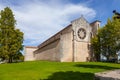 Santa Clara Church with the Rose or Catherine Window.