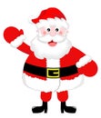 Santa Claus Greeting Royalty Free Stock Photo