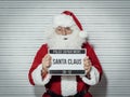 Santa Claus mug shot Royalty Free Stock Photo