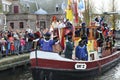 Santa Claus arrives in Holland