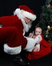 Santa Claus and Baby