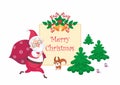 Santa Claus background