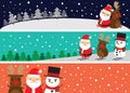 Santa Claus banner