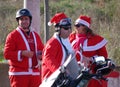 Santa claus bike parade 2011