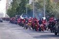 Santa claus bike parade 2011