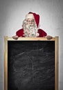 Santa Claus Blackboard