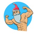 Santa Claus Bodybuilder