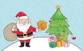 Santa Claus cartoon