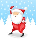 Santa Claus character Royalty Free Stock Photo